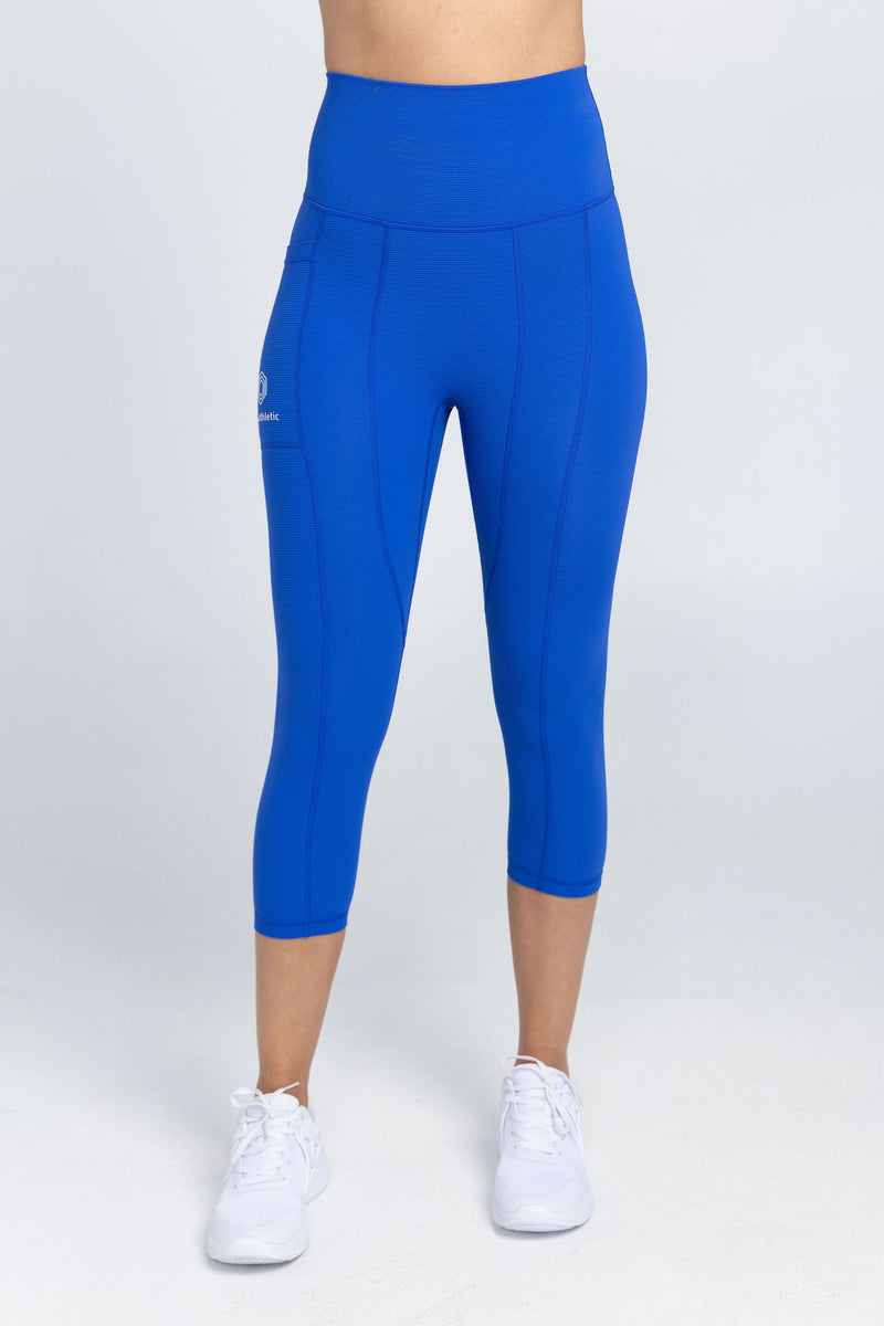 High Waisted Cobalt Tights